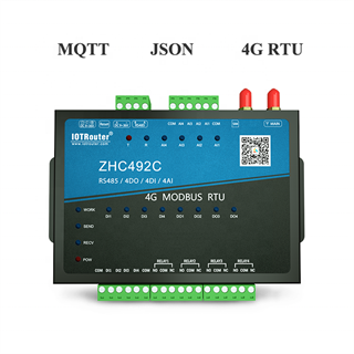 ZHC492C MQTT Gateway Modbus Rs485 To Gsm Modem